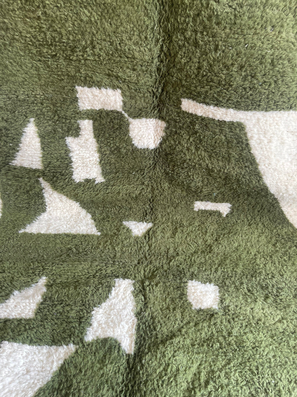 green rug for living room